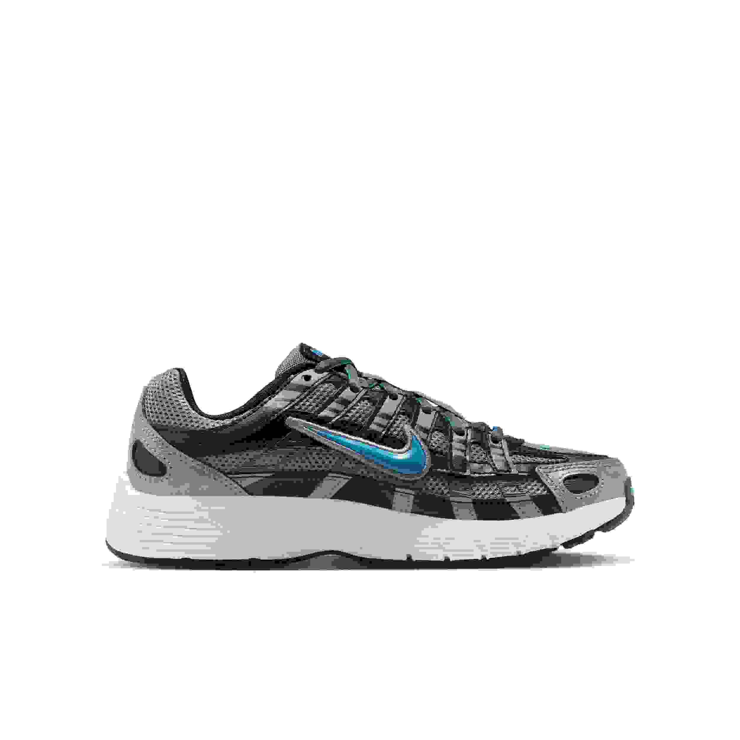 Nike P-6000 Grade School Boys' "Smoke Grey/Black/Platinum Tint/Dutch Blue" Shoe